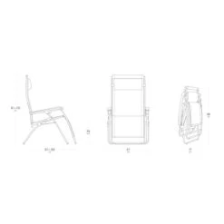 Poltrona Reclinabile LaFuma LightCo Trapuntato Ombre 10 Poltrona Reclinabile LaFuma LightCo Trapuntato Ombre -Vendite Lando Sport LightCo Trapuntato Ombre LaFuma outdoor giardino esterno relax ergonomico regolabile alluminio garanzia 4