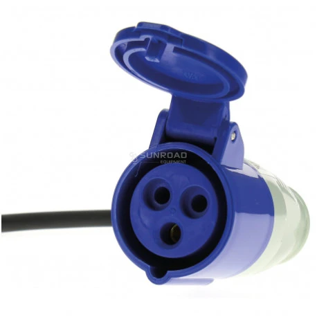 Brunner Adattatore Femmina CEE 17/ Maschio Schuko 2 Brunner Adattatore Femmina CEE 17/ Maschio Schuko - immagine 2