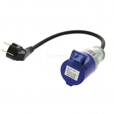 Brunner Adattatore Femmina CEE 17/ Maschio Schuko 1 Brunner Adattatore Femmina CEE 17/ Maschio Schuko