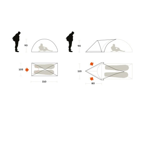Ferrino Abside Extreme 2 Apsis 4 Ferrino Abside Extreme 2 Apsis - immagine 4