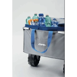 Carrello Con.Ver Cargo Fresh -Vendite Lando Sport carrello conver cargo fresh pieghevole con 4 ruote anti incaglio maniglia traino con borsa termica 2