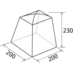 Cucinotto Brunner Chef II Outdoor 200X200 9 Cucinotto Brunner Chef II Outdoor 200X200 -Vendite Lando Sport cucinotto brunner chef ii outdoor 200 x 200 0426041N materiali leggeri 4