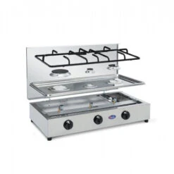 Parker® Fornello Parker A Gas 3F Inox -Vendite Lando Sport fornello a gas inox 300 2