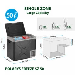 Frigo Portatile Brunner Polarys Freeze SZ 50 39 Frigo Portatile Brunner Polarys Freeze SZ 50 -Vendite Lando Sport frigo congelatore portatile brunner polarys freeze sz 50 bivalente compressione 0826054N 19