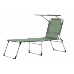 Lettino Fiam Amigo H.40 C/parasole Verde