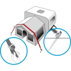 Nastro Brunner Stabilizer Kit 7 Nastro Brunner Stabilizer Kit -Vendite Lando Sport nastro brunner stabilizer kit 0301311N camper verande roulotte tendalini 3