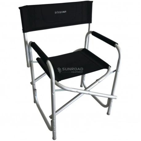 Sedia Regista BayaSun Nera 2 Sedia Regista BayaSun Nera - immagine 2