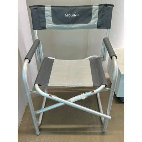 Set X 4 Sedia Regista Midland Grigia 1 Set X 4 Sedia Regista Midland Grigia