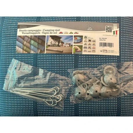 Stuoia Arisol Blu 300 X 650 - 400 GR 4 Stuoia Arisol Blu 300 X 650 - 400 GR - immagine 4