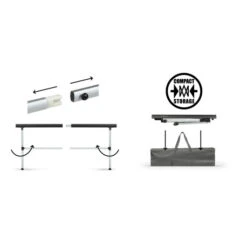 Tavolo Brunner Accelerate Compack 4 21 Tavolo Brunner Accelerate Compack 4 -Vendite Lando Sport tavolo brunner accelerate compack 4 in alluminio 10