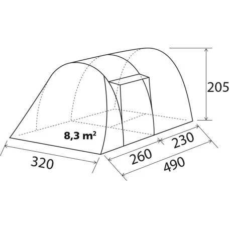 Tenda Brunner Arqus Outdoor 5 5 Tenda Brunner Arqus Outdoor 5 - immagine 5