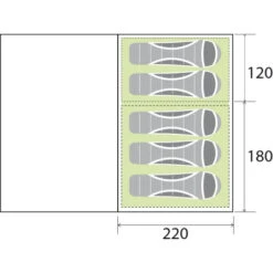 Tenda Brunner Arqus Outdoor 5 13 Tenda Brunner Arqus Outdoor 5 -Vendite Lando Sport tenda brunner arqus outdoor 5 poliestere familiare 0103057N 6
