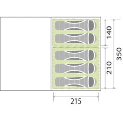 Tenda Brunner Paraiso 5/6 20 Tenda Brunner Paraiso 5/6 -Vendite Lando Sport tenda brunner paraiso 5 6 posti familiare gonfiabile poliestere campeggio maggiore spazio 0102981N 9