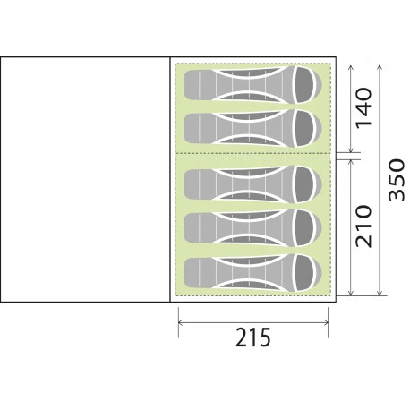 Tenda Brunner Paraiso 5/6 10 Tenda Brunner Paraiso 5/6 - immagine 10