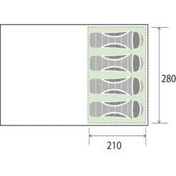 Tenda Brunner Pure 4 18 Tenda Brunner Pure 4 -Vendite Lando Sport tenda brunner pure 4 posti gonfiabile policotone airtube zanzariera ventilazione famiglia 0102972N 3