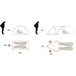 Tenda Ferrino Blizzard 2 -Vendite Lando Sport tenda ferrino blizzard 2 spedizioni monotelo estreme nuova paleria 90131NAA 2