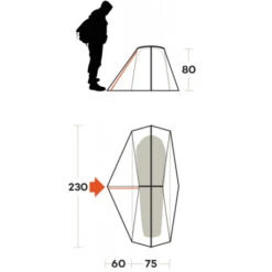 Tenda Ferrino Grit 1 5 Tenda Ferrino Grit 1 -Vendite Lando Sport tenda ferrino grit 1 con zanzariera leggera bici outdoor backpacking 91210MOOFR 2