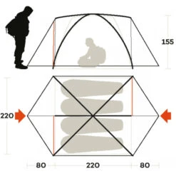 Tenda Ferrino Lhotse 4 7 Tenda Ferrino Lhotse 4 -Vendite Lando Sport tenda ferrino lhotse 4 quattro stagioni campo base isolamento termico aereazione comfort robustezza 99069LAAFR 3