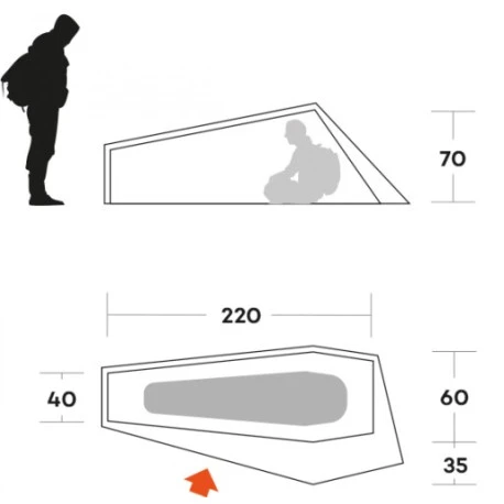 Tenda Ferrino Piuma 1 7 Tenda Ferrino Piuma 1 - immagine 7