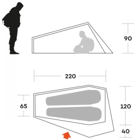 Tenda Ferrino Piuma 2 9 Tenda Ferrino Piuma 2 - immagine 9
