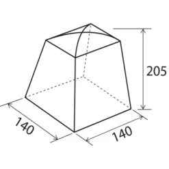 Tenda Sanitaria Brunner Sanity -Vendite Lando Sport tenda sanitaria brunner sanity pali in acciaio 2