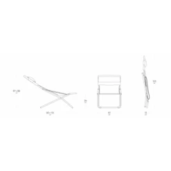 Sedia A Sdraio Lafuma Tube Titane Moss Graphite -Vendite Lando Sport trabsabed tube itane moss lettino prendisole giardino outdoore alluminio regolabile largo comfort compatto 8