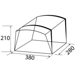 Veranda Brunner Wise -Vendite Lando Sport veranda brunner wise indipendente air tech pareti rimovibili sistema oneflate 0102936N 6